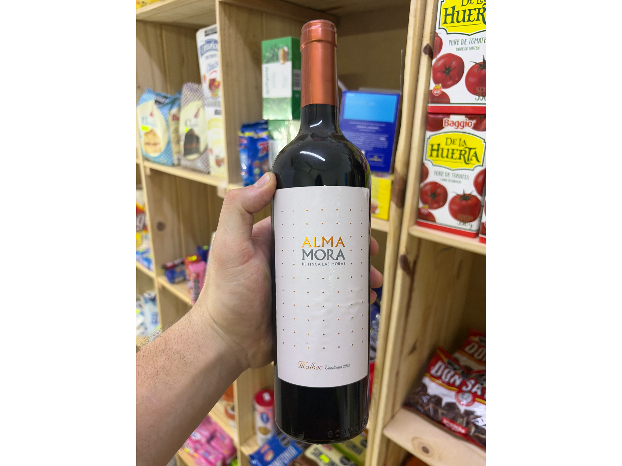 Vino tinto Alma Mora