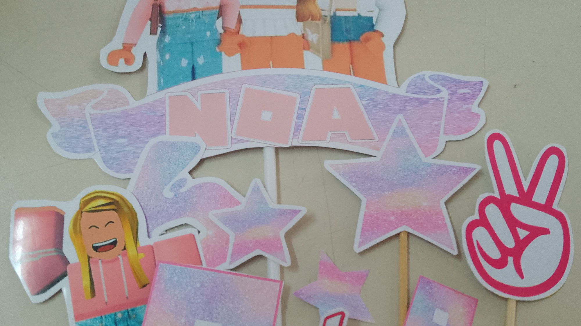 Cake Topper ( adornos de torta)