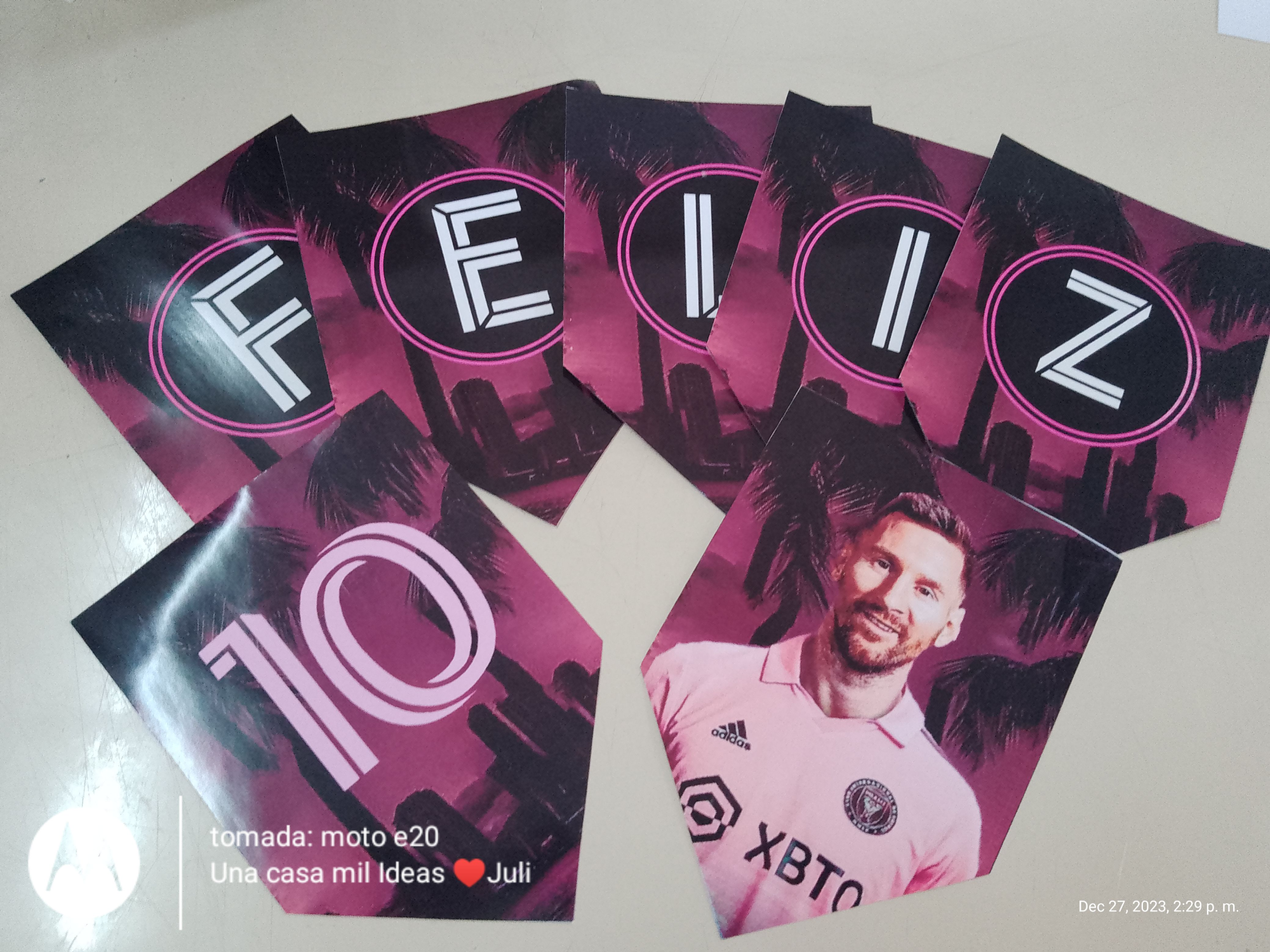 banderin feliz cumple