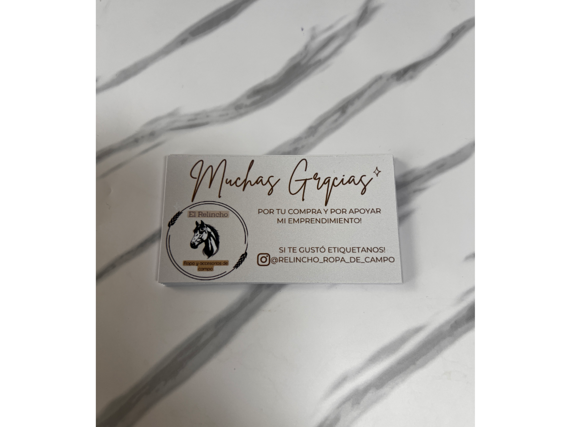 Tarjetas personales simples