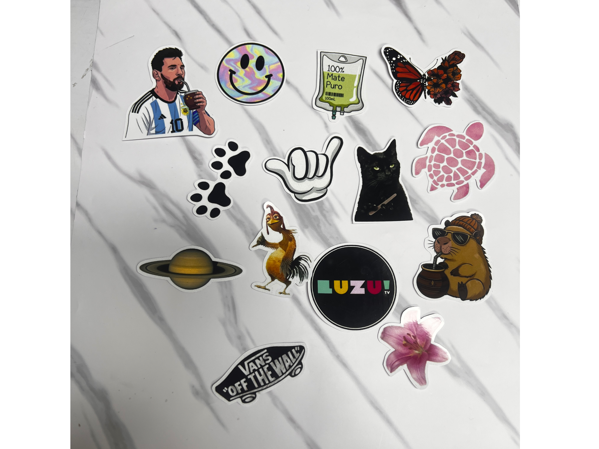 Stickers Para termos con fondo blanco