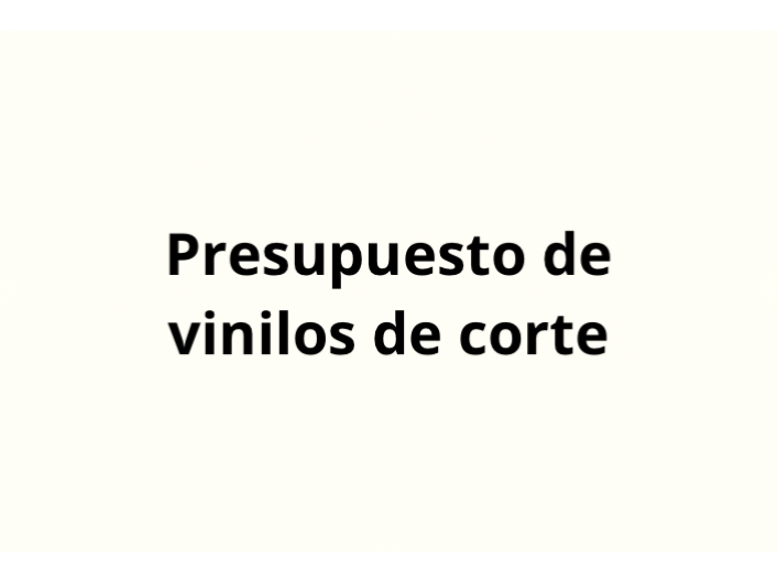 Presupuesto