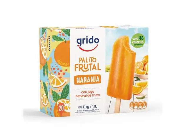 palito frutal naranja x10