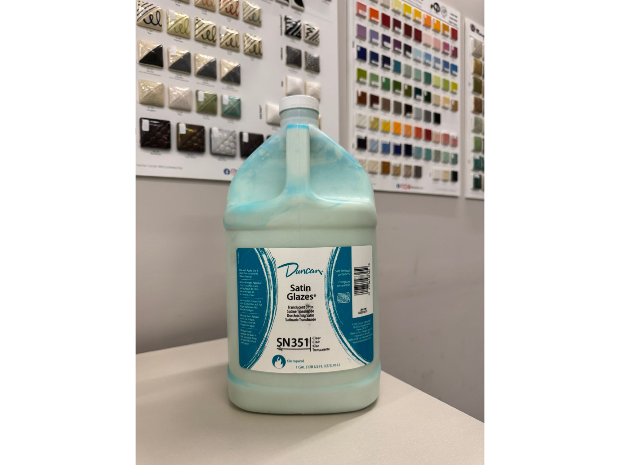 Cristal Satinado SN 351 galon 3.7 llitros