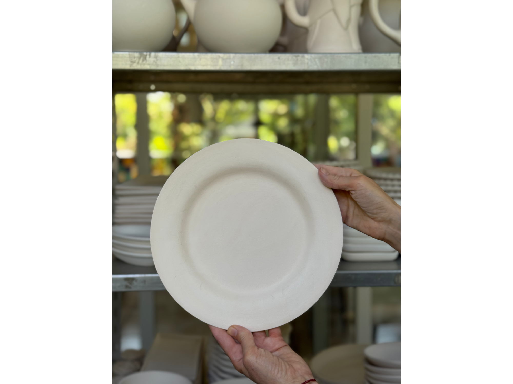 Plato de mesa con ala