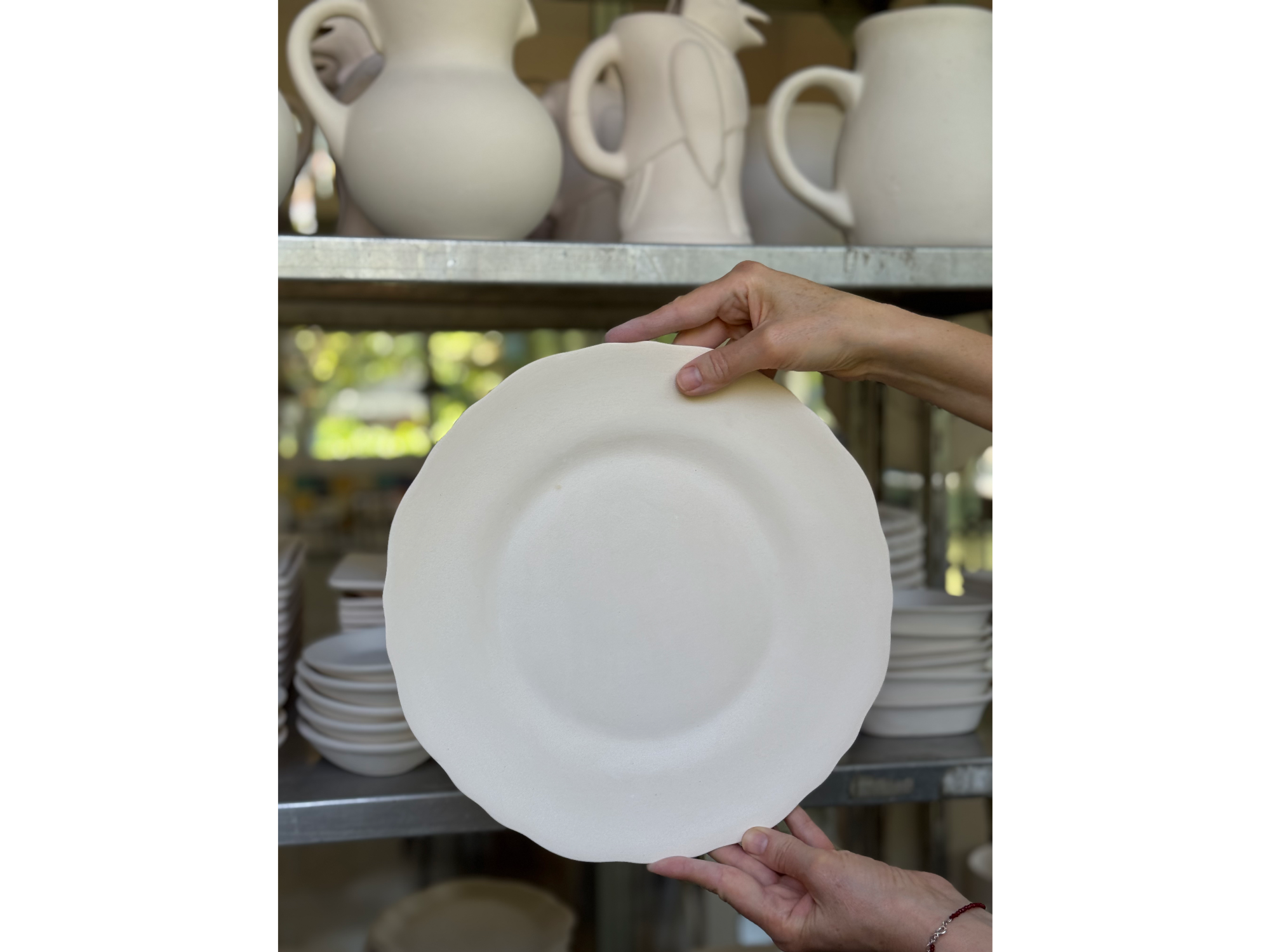 Plato de sitio ondas