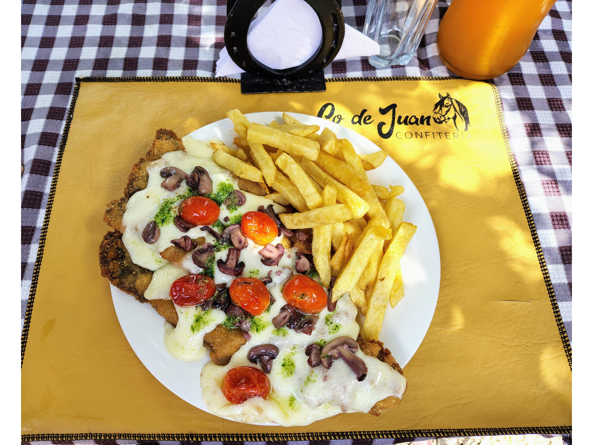 Milanesa de la casa