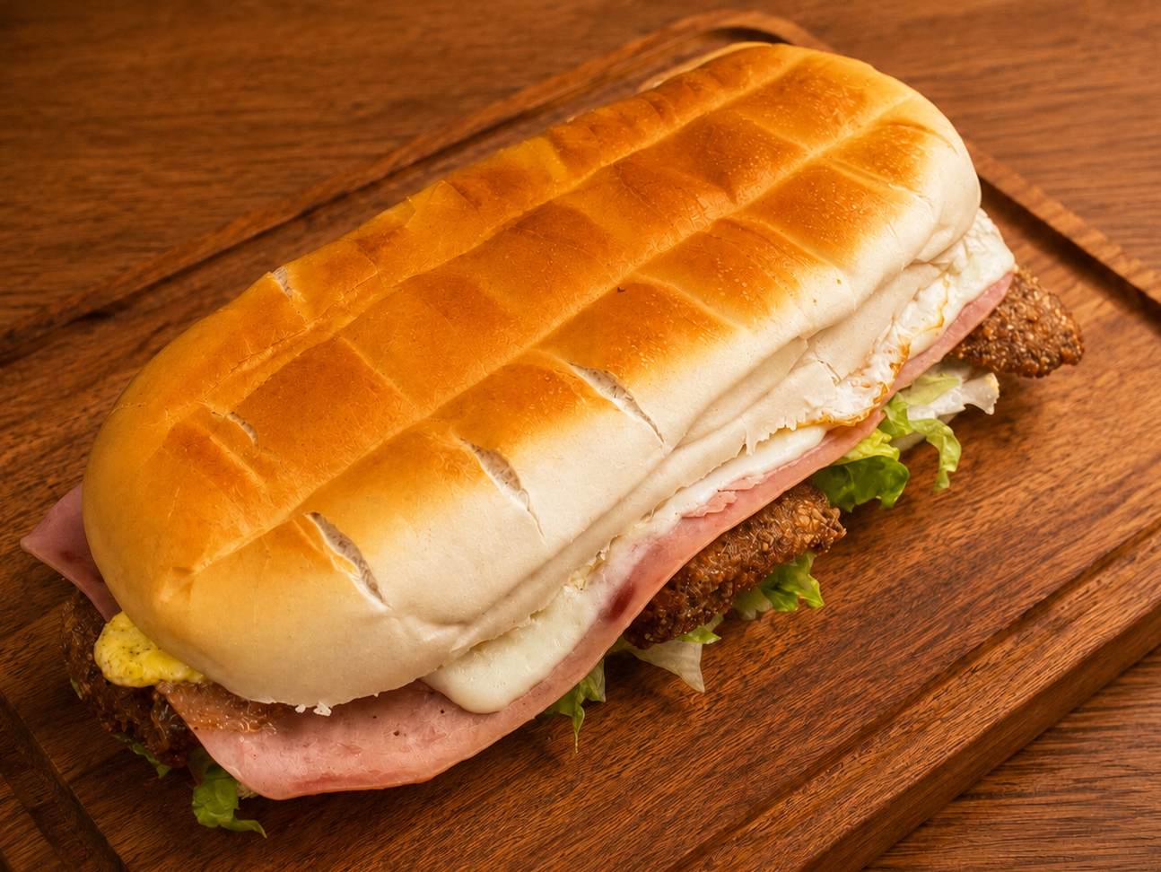 2 Sándwiches de Mila con Papas fritas