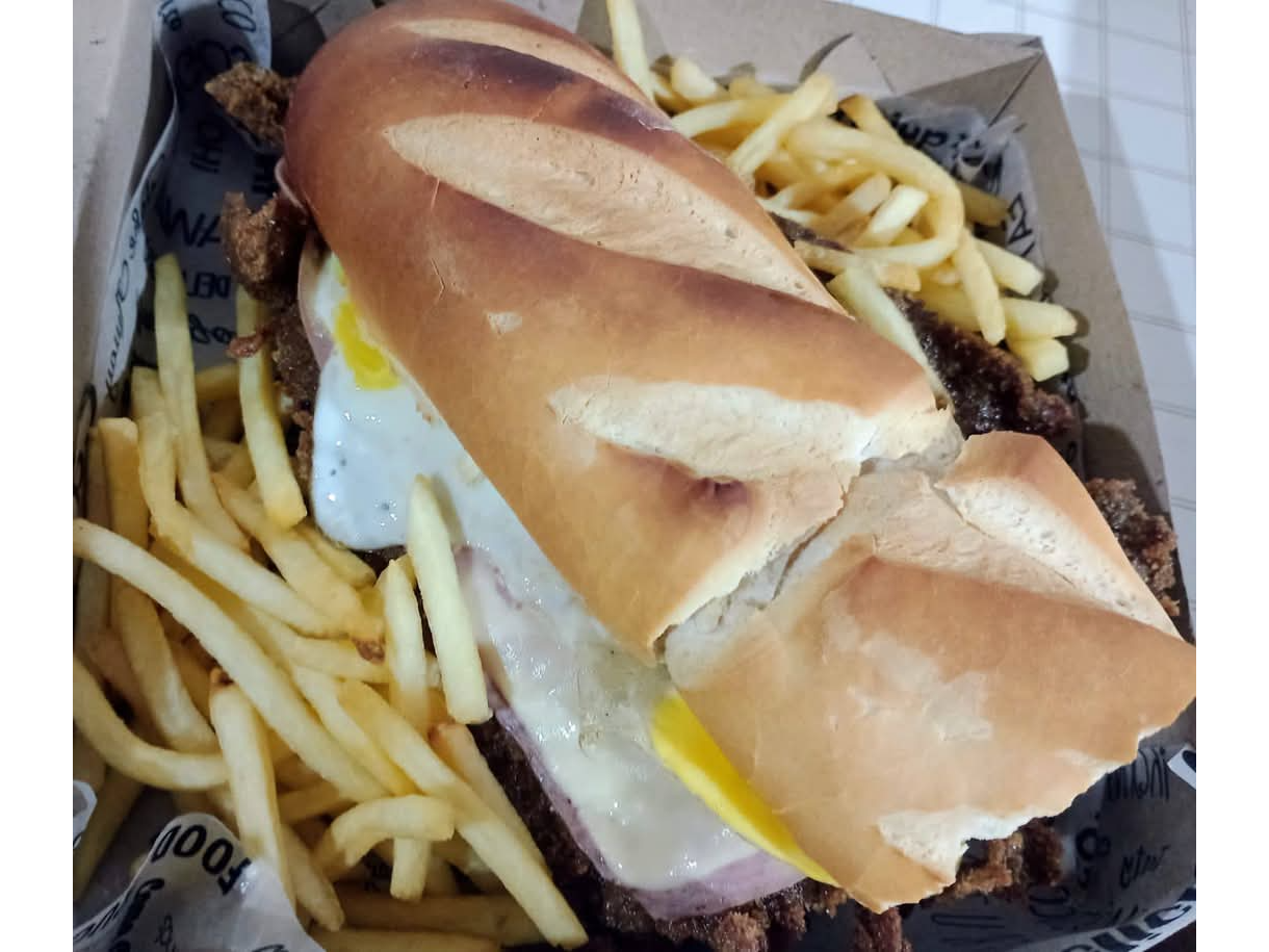 Sándwich de milanesa
