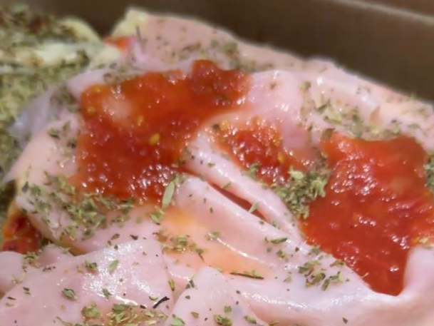 Jamón y orégano