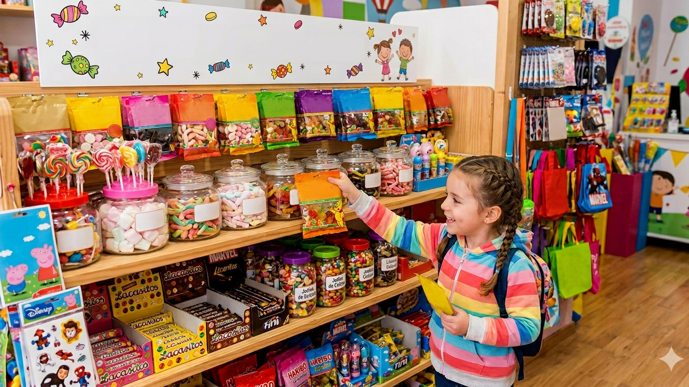 Golosinas Infantiles y Diversión