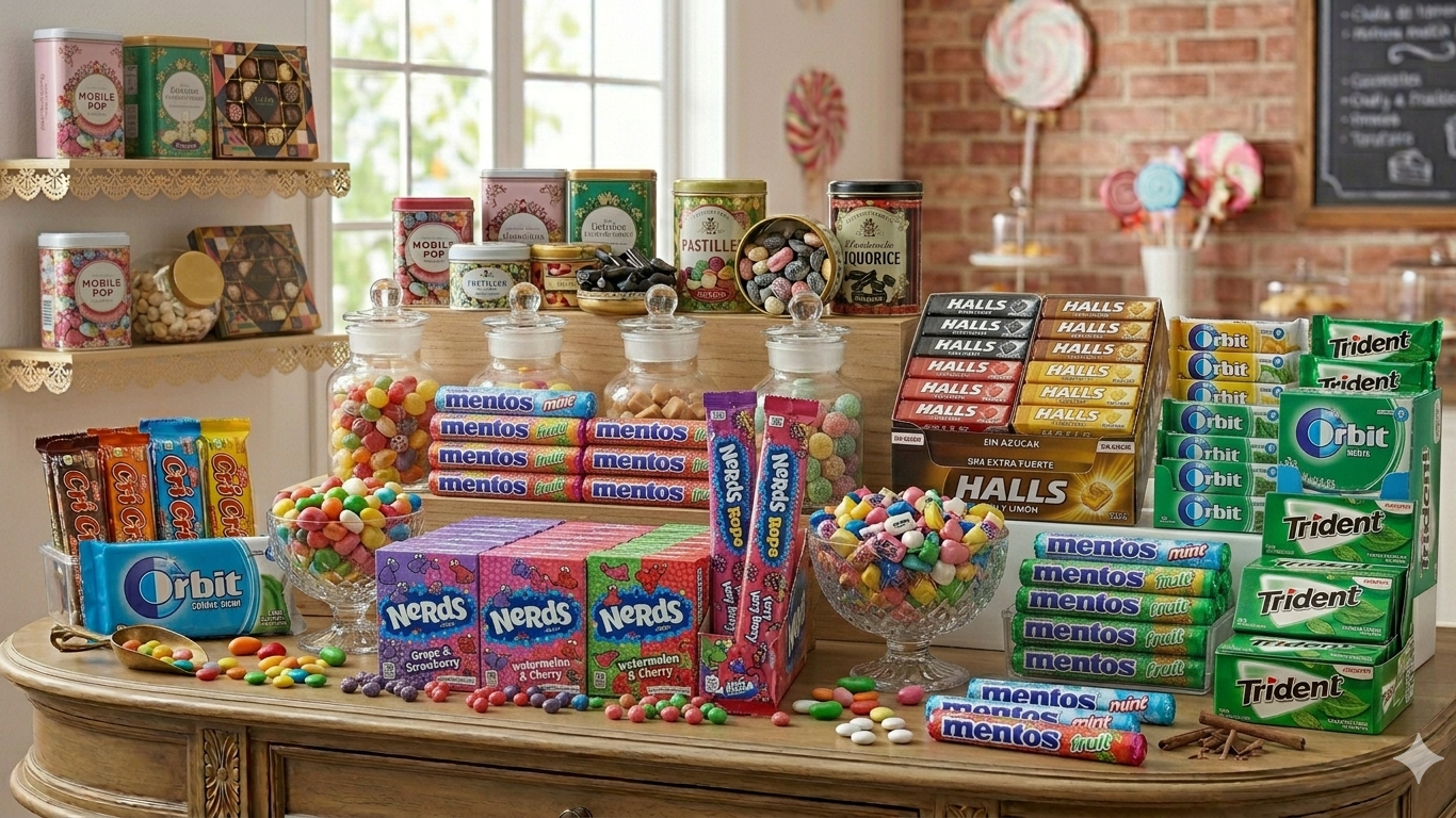 CARAMELOS Y CHICLES