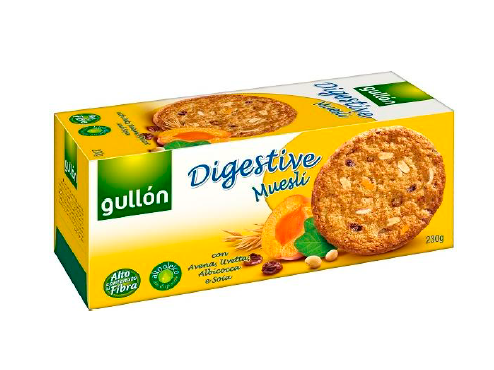 REF 156 ULLON DIGESTIVE MUESLI 230 GRS