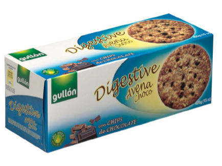 REF 153 GULLON DIGESTIVE AVENA-CHOCO 425 GRS