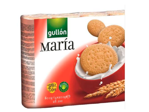 REF 112 GULLON MARIA LECHE PACK 4X200 GRS