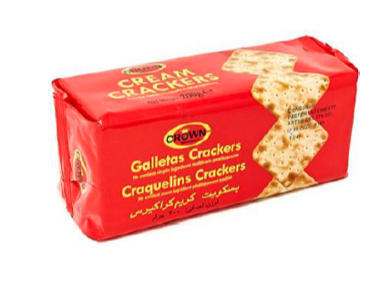REF 109 GALLETAS AGUA CREAM CRACKERS 200 GRS. CROWN