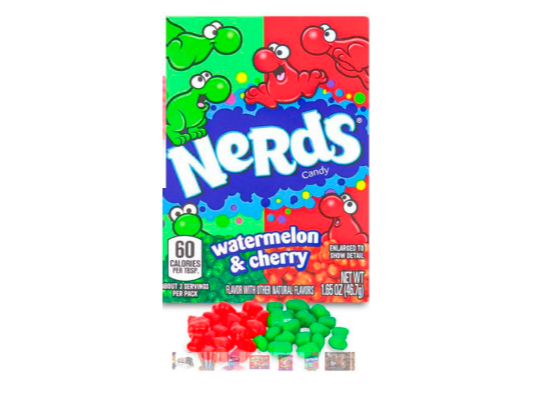 REF 32 NERDS Watermelon & Cherry 36 Unid. (1,25 Unid)