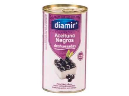 REF 88 ACEITUNA NEGRA 150GR S _HUESO F.A. DIAMIR