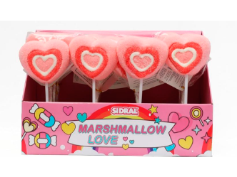REF 11 Marshmallow Love Corazones 16 Unid