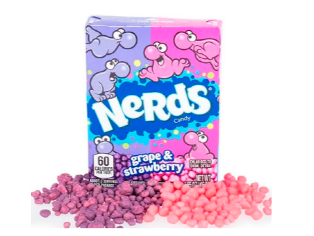 REF 31 NERDS Grape & Strawberry 36 Unid. (1,25 Unid)