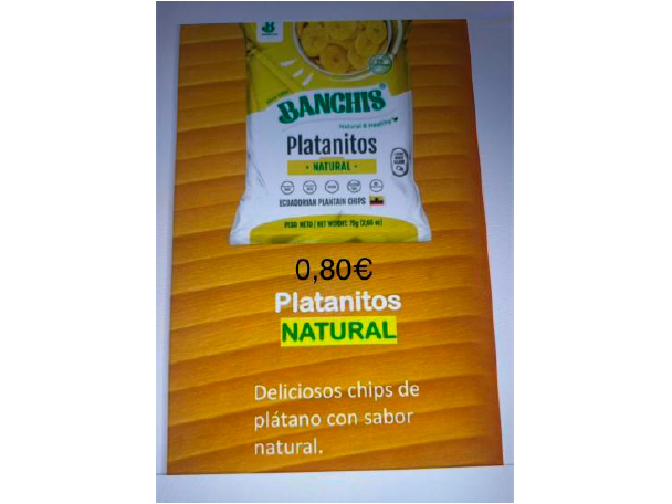 REF 78 Banchis Platanitos Natural