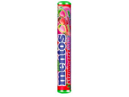 REF 24 MENTOS STRAWBERRY (0,65 c/u)