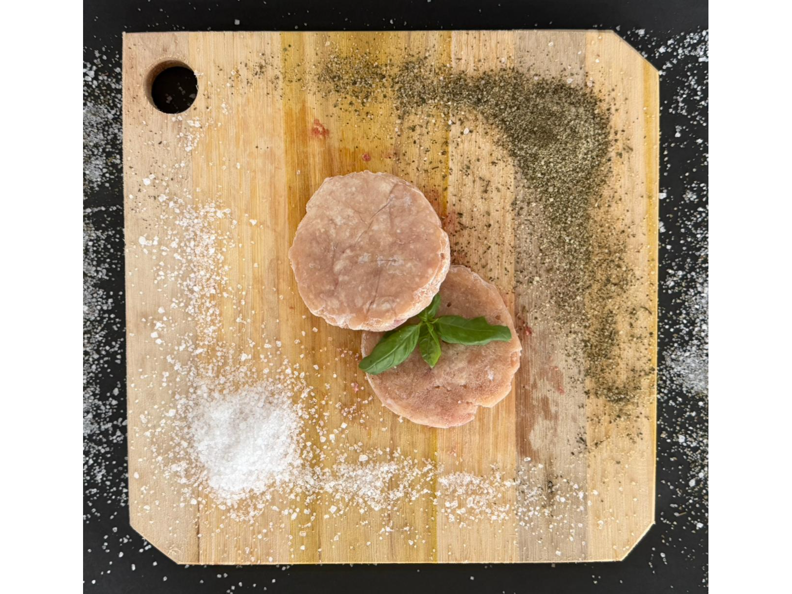 Hamburguesa de pollo x kg