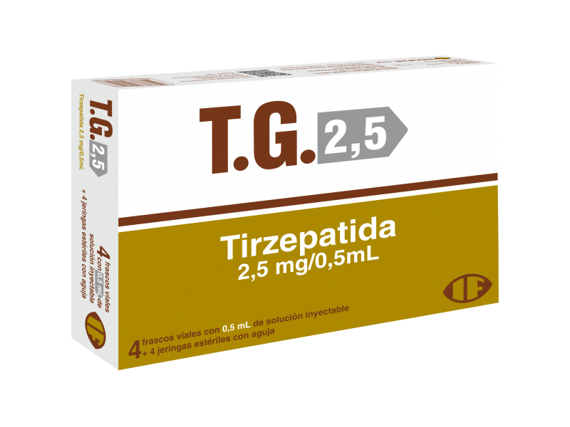 T.G. 2,5 – Tirzepatida 2,5 mg/0,5 mL
