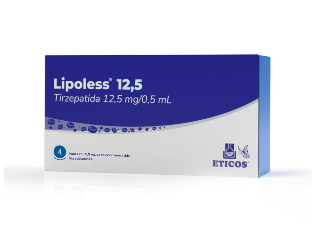 Lipoless 12,5 – Tirzepatida 12,5 mg/0,5 mL (Ampolas)