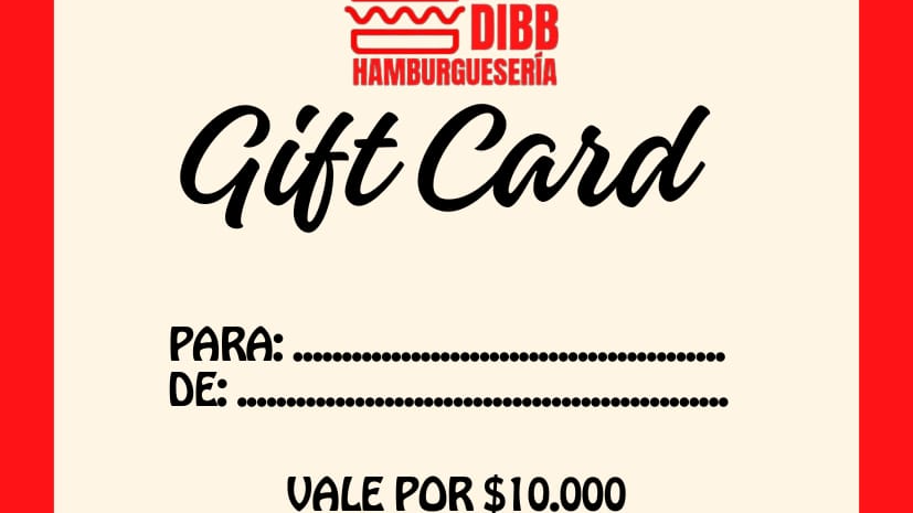 Gift card