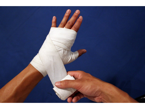 VENDA BOXEO CON DEDAL 5mts , BLANCA