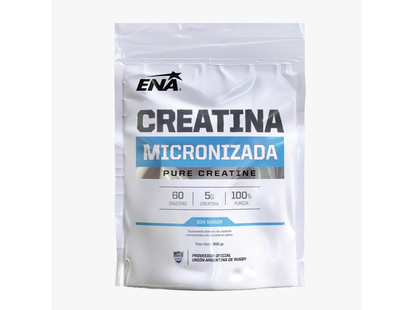 CREATINA MICRONIZADA SIN SABOR 300GR ENA