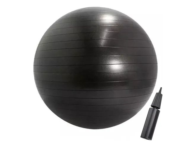 PELOTA ESFERODINAMIA 75CM VIOLETA NEGRO