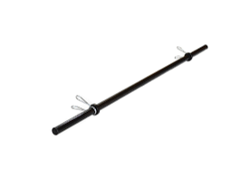 BARRA MACIZA PINTADA 1,20MTS C\TOPES DIAM. 0,25 BODY PUMP