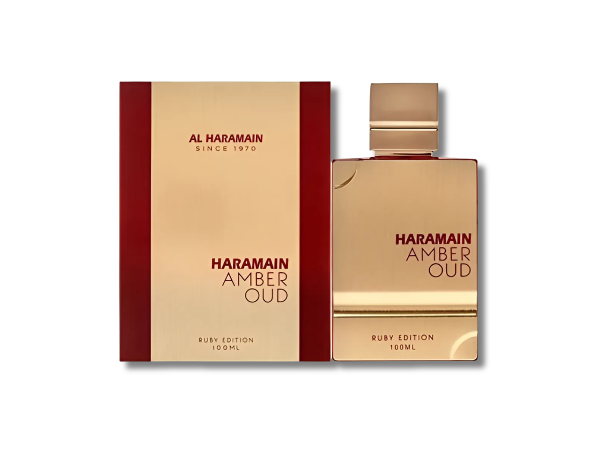 Perfume Arabe Amber Rouge Al Haramain Unisex 120ml