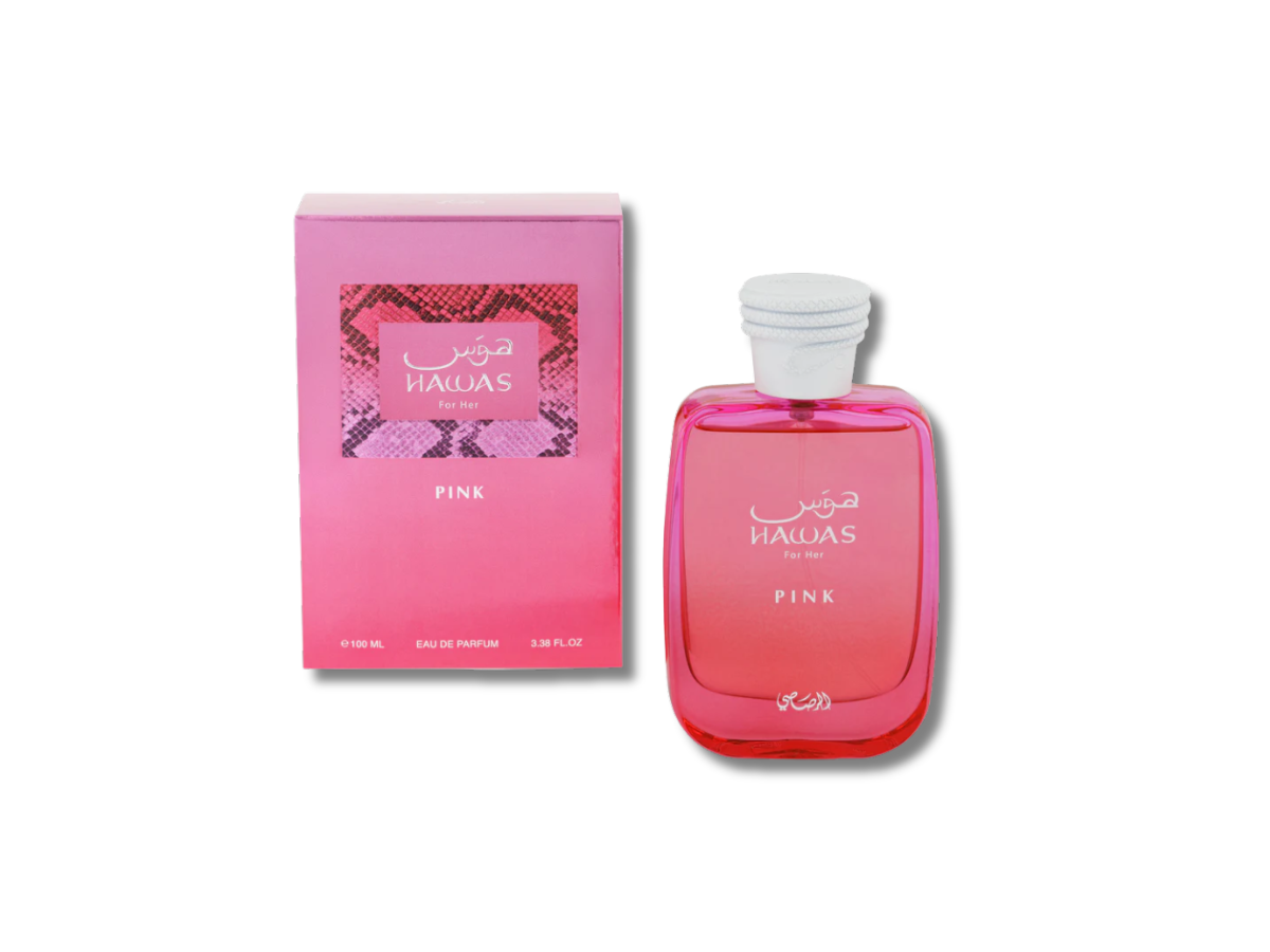 Perfume Arabe Hawas Pink Rasasi Mujer 100ml