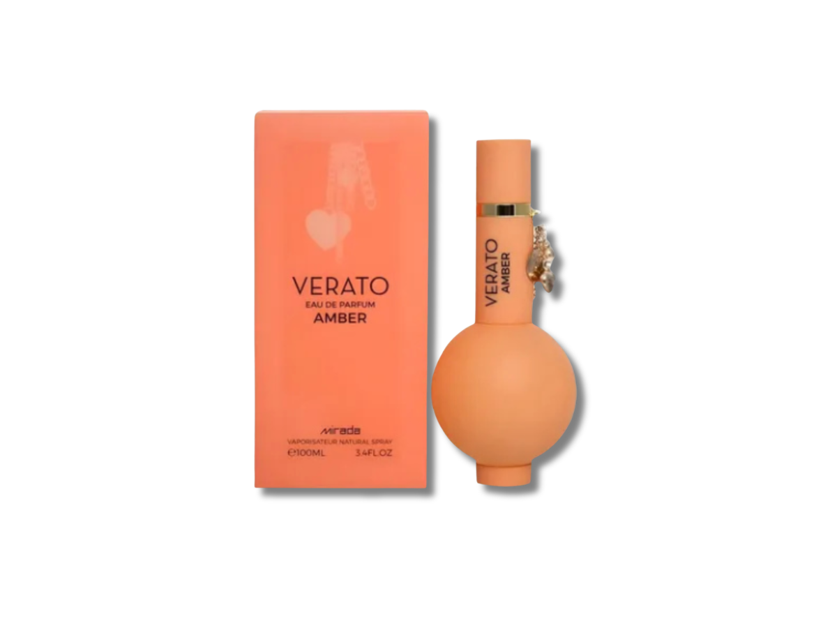 Perfume Arabe Verato Amber Mirada Mujer 100ml