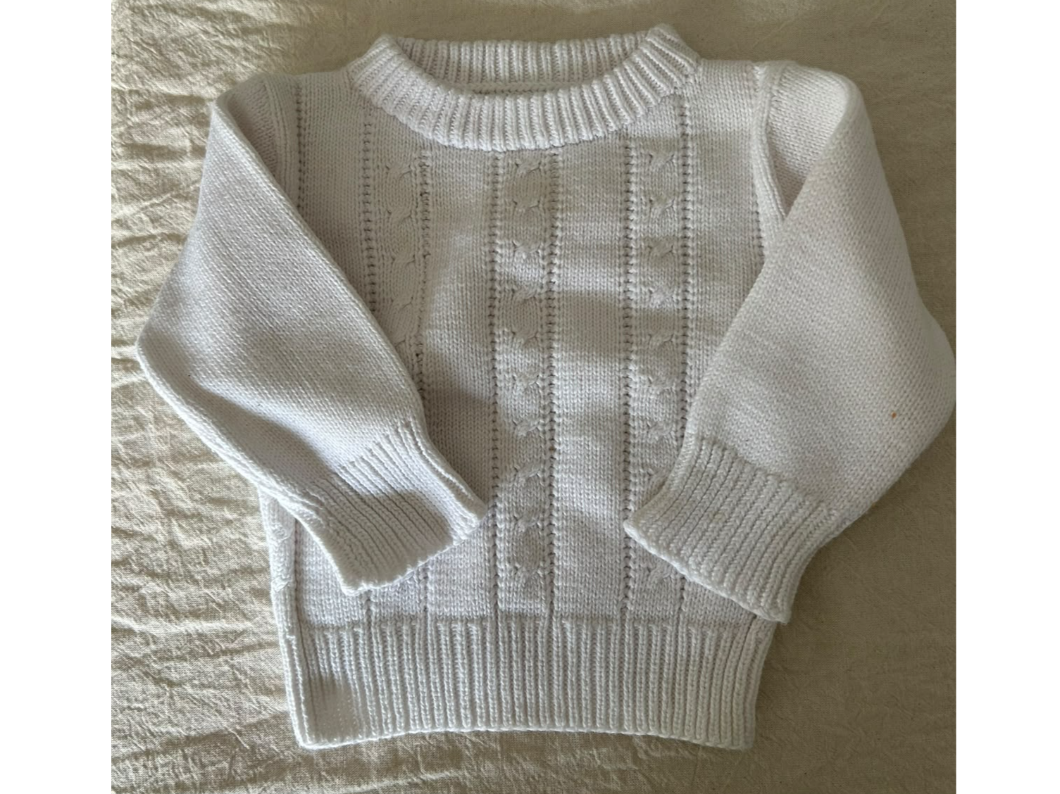 SWEATER BLANCO DE HILO (041)