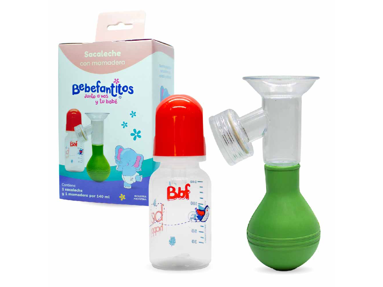 SACALECHE CON MAMADERA