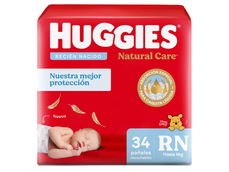 HUGGIES RECIÉN NACIDO
