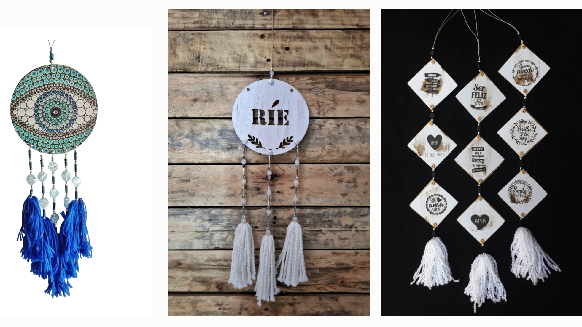 COLGANTES - MANIJEROS - ATRAPASUEÑOS