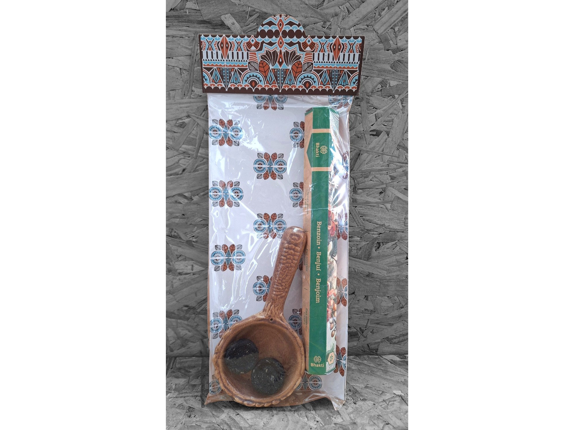 COMBO Sahumeador/portasahumerio + Sahumerios Línea Bhakti