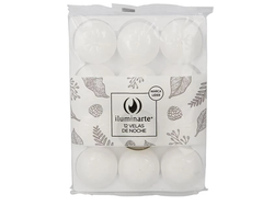 Velas de Noche Blancas