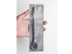 Bombilla Coco Plana Acero