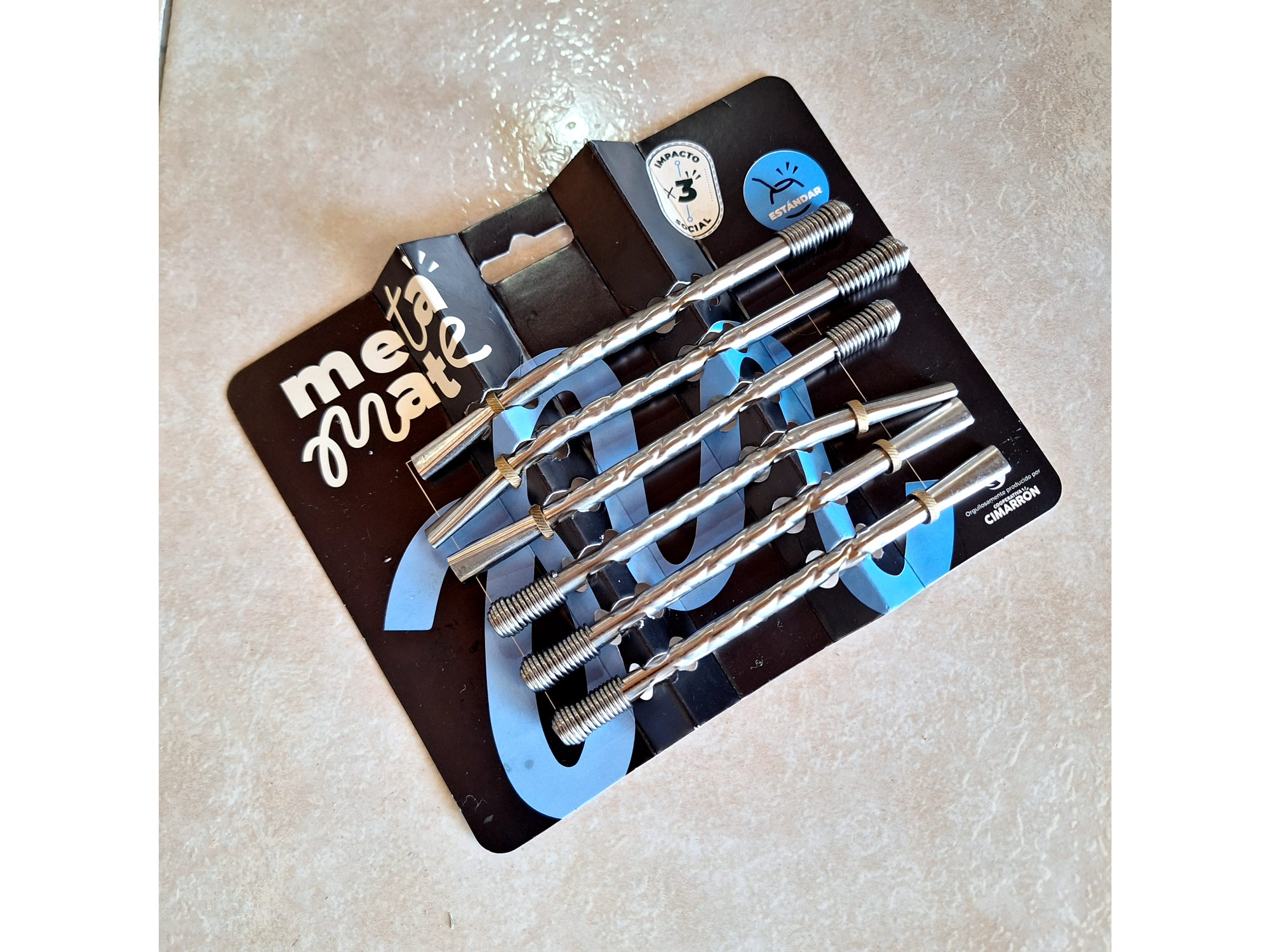 Bombilla Resorte inox Labrada Estandar CIMARRON