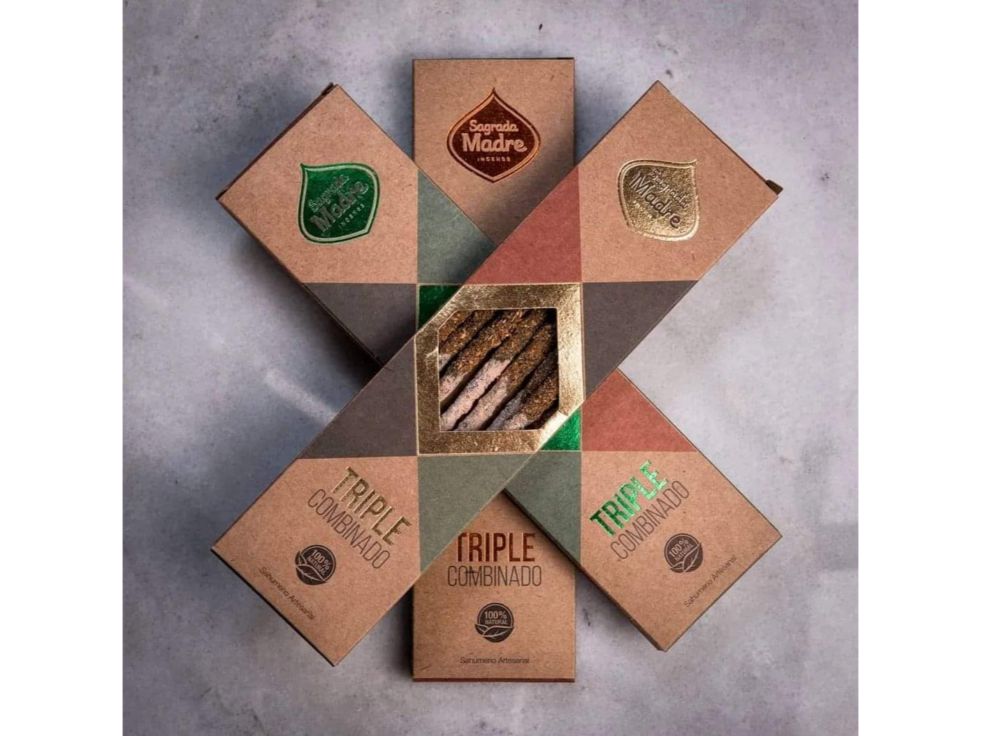 Sahumerios TRIPLE COMBINADO