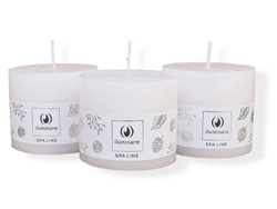 Velón Spa Linea Chico 6x6,8cm