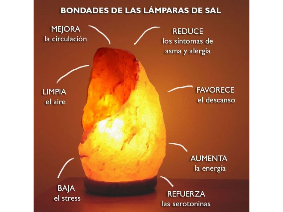 Lampara de Sal Mini hasta 1.6Kg