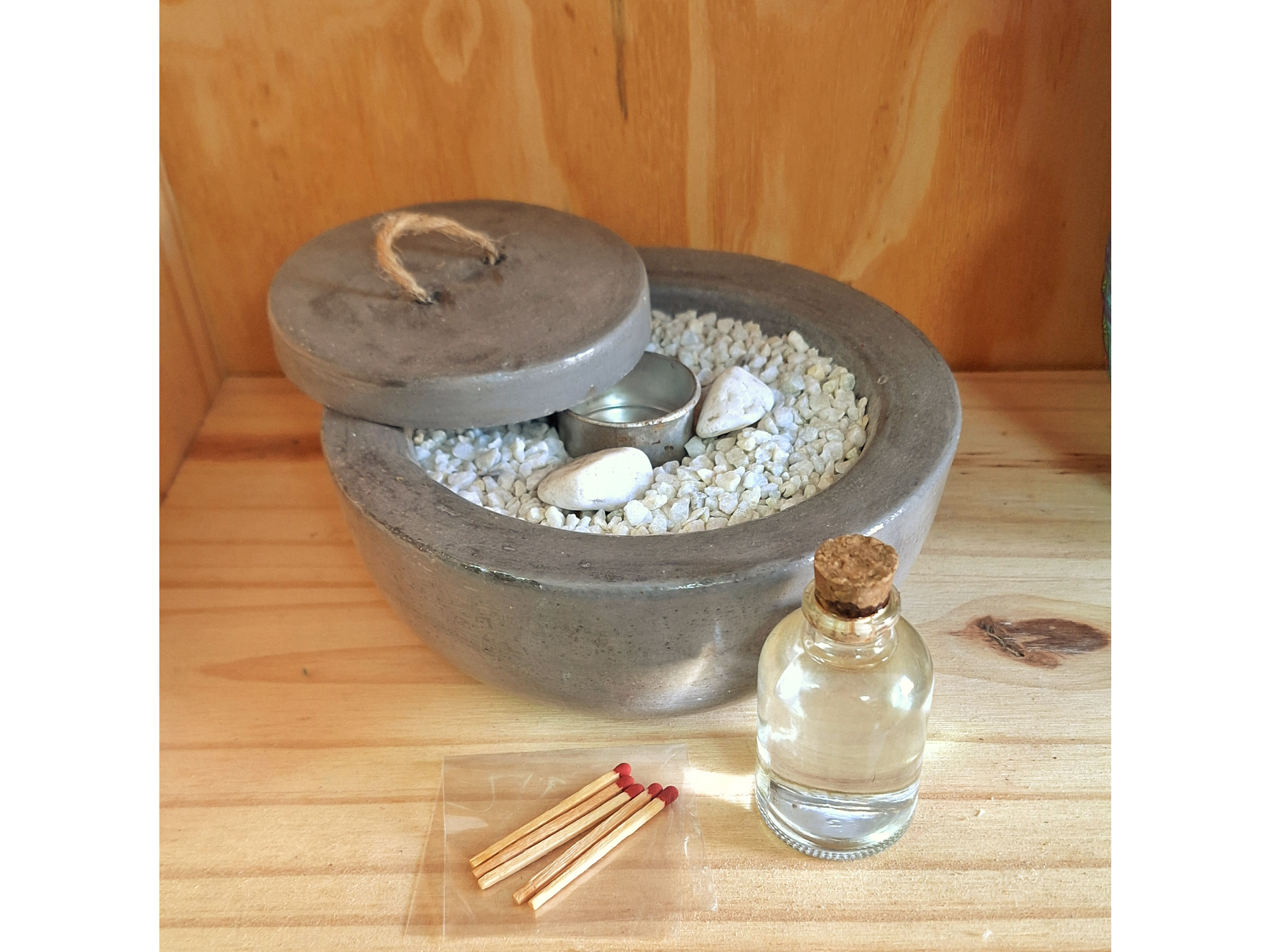 Fogorenero Chico con tapa