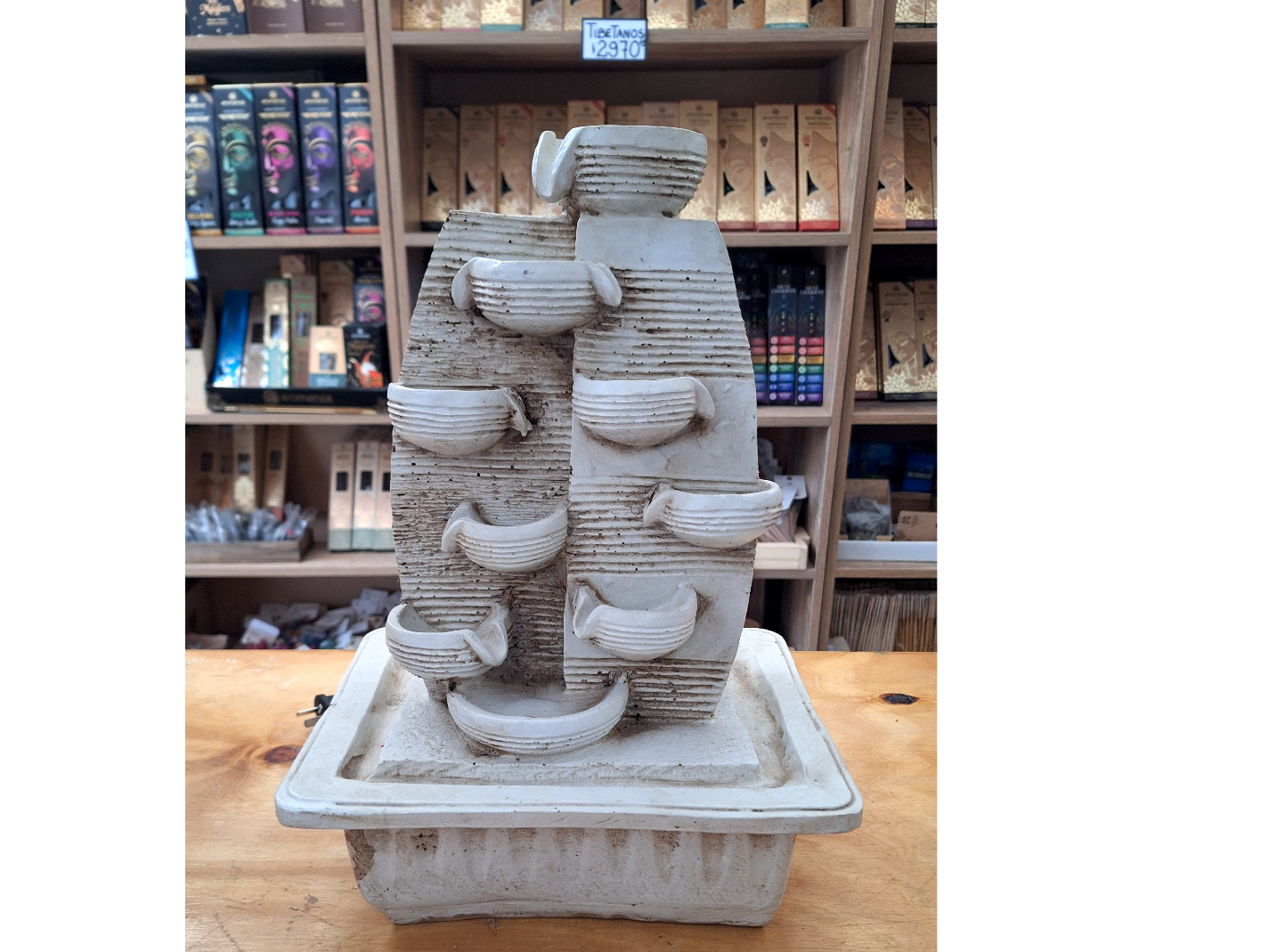 Fuente Cascada Doble Caida 9 Cacharros